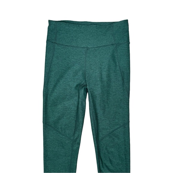 Outdoor Voices Full Length Leggings XS Mid-Rise Green - Picture 4 of 8